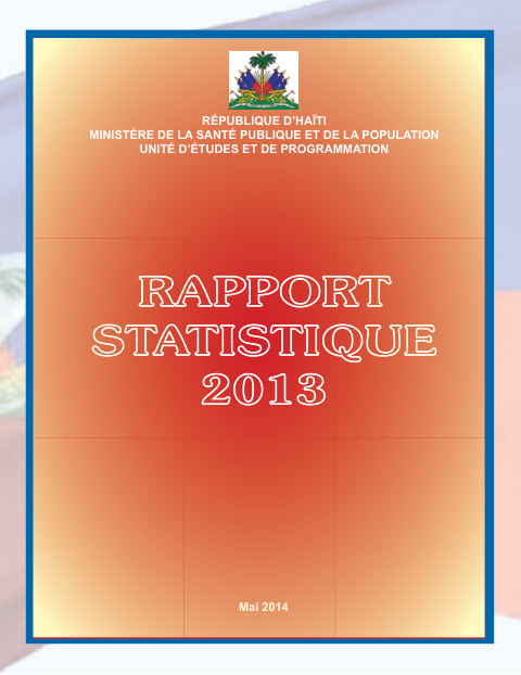 Couverture du rapport statistique 2013