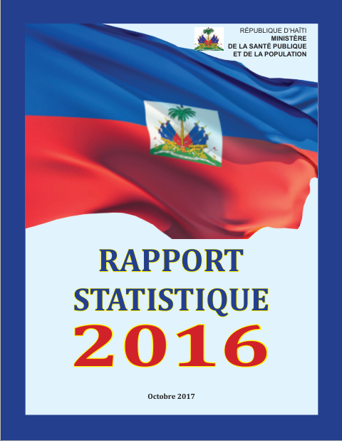 Couverture du rapport statistique 2016