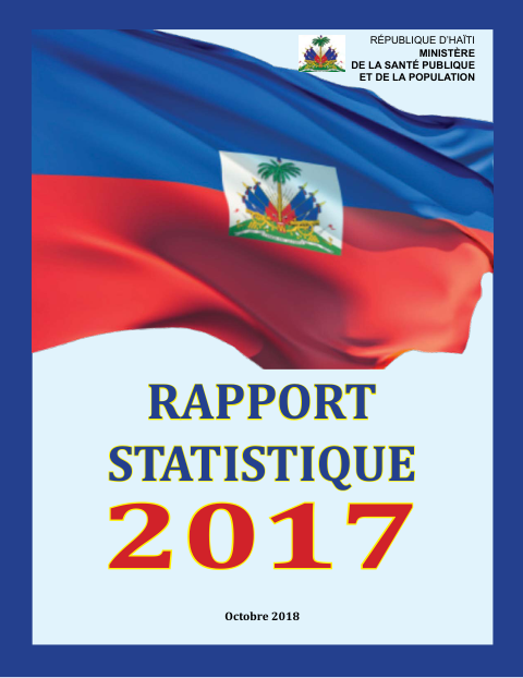 Couverture du rapport statistique 2017
